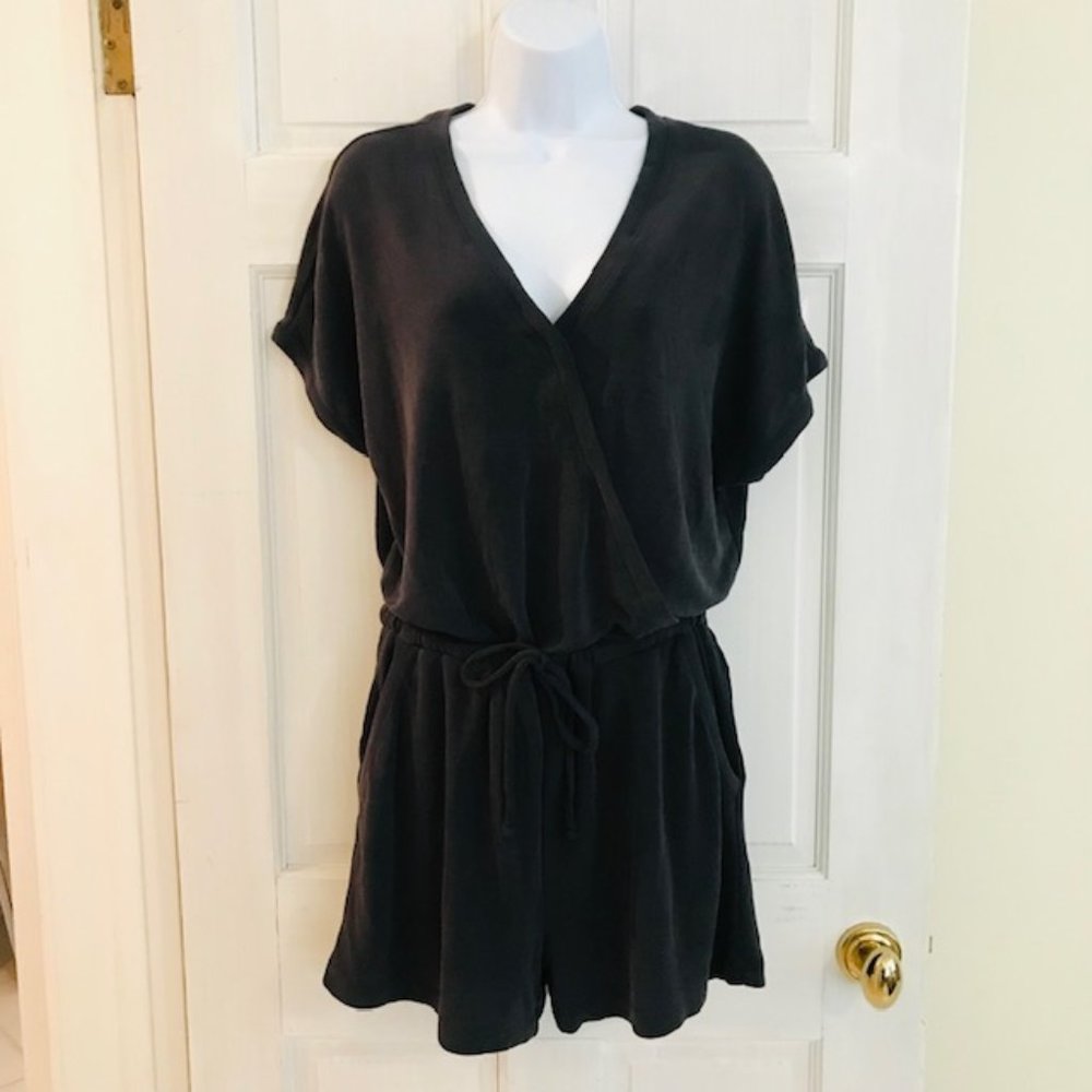 Daily Ritual Dark Grey Romper